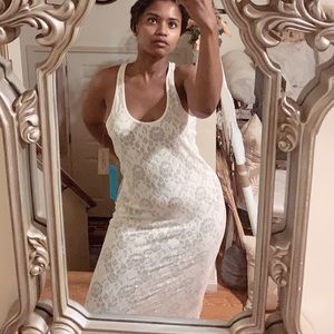 Brand New Med @ralphlauren white maxi dress $86